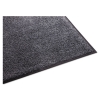 Platinum Series Walk-Off Indoor Wiper Mat, Rectangular, Gray