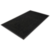 Platinum Series Walk-Off Indoor Wiper Mat, Rectangular, Blac