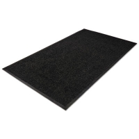 Platinum Series Walk-Off Indoor Wiper Mat, Rectangular, Blac