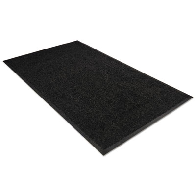 Platinum Series Walk-Off Indoor Wiper Mat, Rectangular, Blac