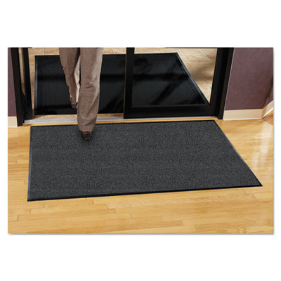 Platinum Series Walk-Off Indoor Wiper Mat, Rectangular, Gray