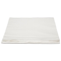 TASKBrand TopLine Linen Replacement Napkins, 1-Ply White, 16