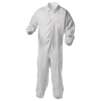 A35 Liquid And Particle Protection Coveralls, Zipper Front,