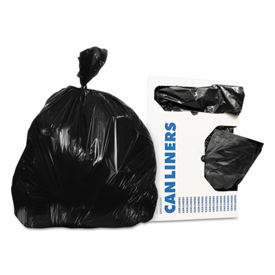 Linear Low-Density Can Liners, 30 Gal, 0.5 Mil, 30" X 36", B