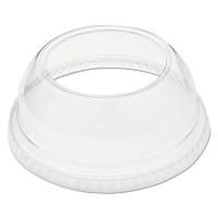 Open-Top Dome Lid, With 1.9" dia Hole, Fits 9 oz to 22 oz Co