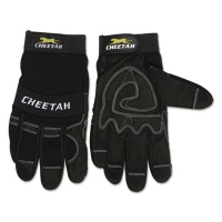 Cheetah 935CH Gloves, EN388: 2X21, 10" Long, Small, Black, P