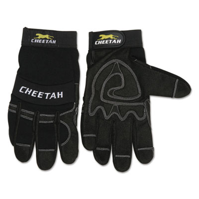 Cheetah 935CH Gloves, EN388: 2X21, 10" Long, Small, Black, P