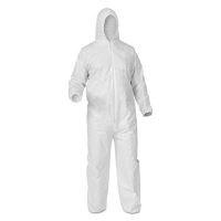 A35 Liquid And Particle Protection Coveralls, Zipper Front,