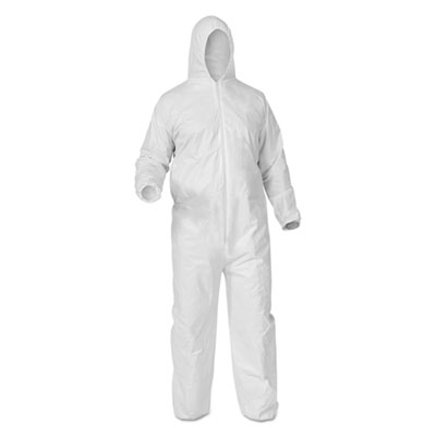 A35 Liquid And Particle Protection Coveralls, Zipper Front,