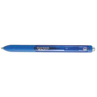 Inkjoy Gel Pen, Retractable, Medium 0.7 Mm, Blue Ink, Blue B