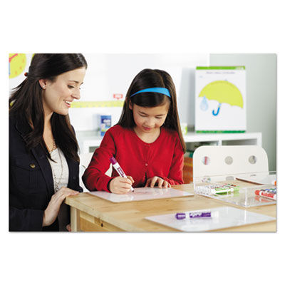 Low-Odor Dry-Erase Marker Value Pack, Broad Chisel Tip, Blac