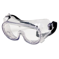 Chemical-Splash Goggles, Indirect Venting, OTG, Clear Lens,