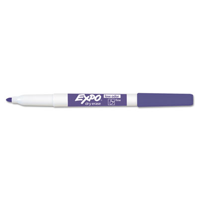 Low-Odor Dry Erase Marker Office Value Pack, Fine Bullet Tip