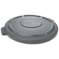 BRUTE Self-Draining Flat Top Lids for 55 gal Round BRUTE Con