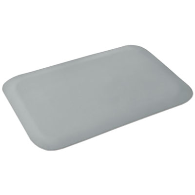 Pro Top Anti-Fatigue Mat, Rectangular, Gray Closed Cell Surf