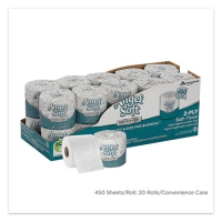 Angel Soft Ps Premium Bathroom Tissue, Septic Safe, 2-Ply, W