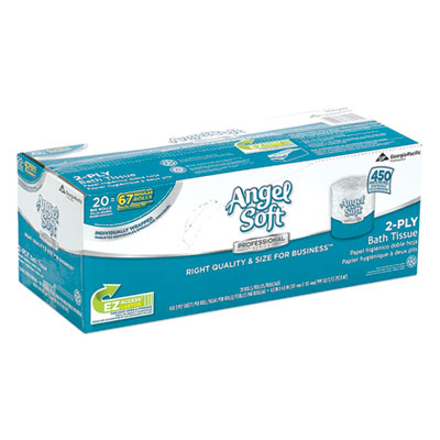 Angel Soft Ps Premium Bathroom Tissue, Septic Safe, 2-Ply, W