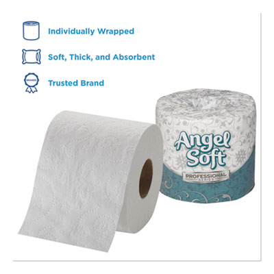 Angel Soft Ps Premium Bathroom Tissue, Septic Safe, 2-Ply, W