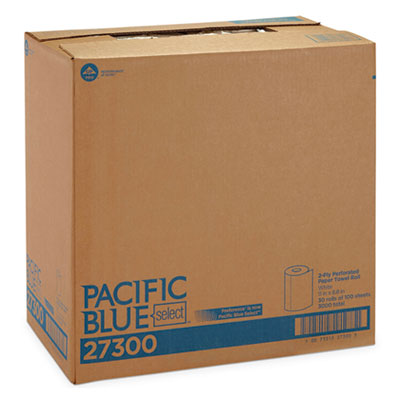 Pacific Blue Select Two-Ply Perforated Paper Kitchen Roll To