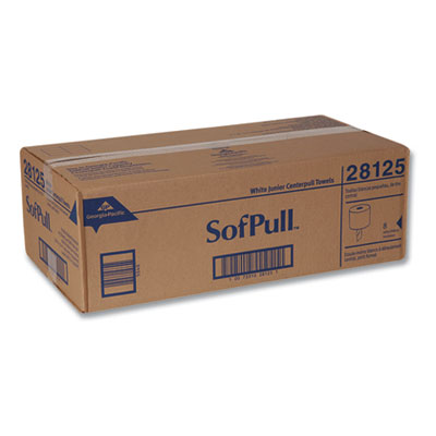 SofPull Premium Junior Capacity Towel, 1-Ply, 7.8 x 14.8, Wh