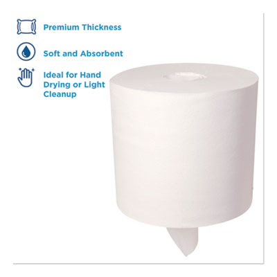 SofPull Perforated Paper Towel, 1-Ply, 7.8 x 15, White, 560/