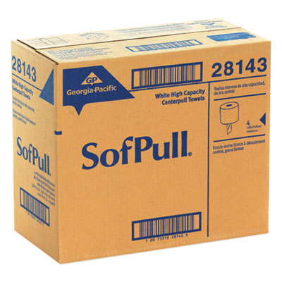 SofPull Perforated Paper Towel, 1-Ply, 7.8 x 15, White, 560/