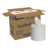 SofPull Perforated Paper Towel, 1-Ply, 7.8 x 15, White, 560/