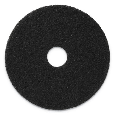Stripping Pad, 17" Diameter, Black, 5/Carton