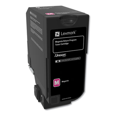 74c10m0 Return Program Unison Toner, 3,000 Page-Yield, Magen