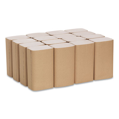 Pacific Blue Basic S-Fold Paper Towels, 1-Ply, 10.25 x 9.25,