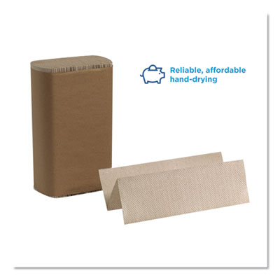 Pacific Blue Basic M-Fold Paper Towels, 1-Ply, 9.2 x 9.4, Br