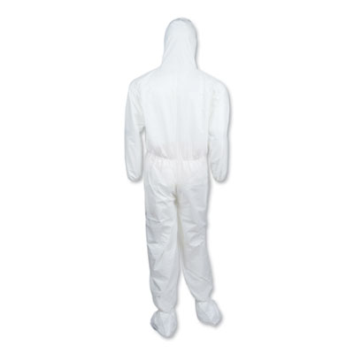 A30 Hood and Boots Splash/Particle Protection Coverall, 6X-L