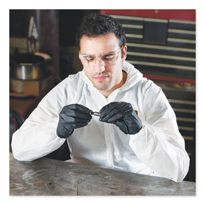 A20 Breathable Particle Protection Coveralls, Zip Front, Hoo