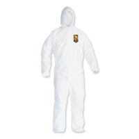 A20 Breathable Particle Protection Coveralls, Zip Front, Hoo