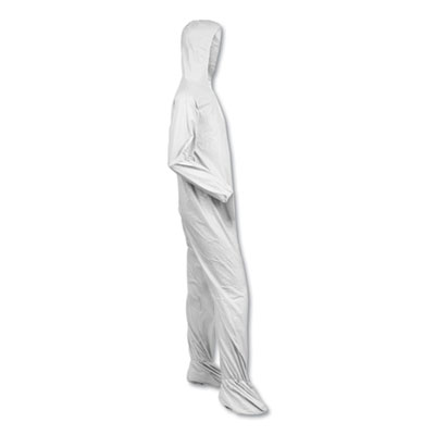 A40 Elastic-Cuff, Ankle, Hood and Boot Coveralls, 2X-Large,