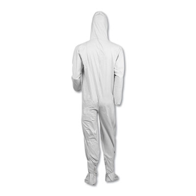 A40 Elastic-Cuff, Ankle, Hood and Boot Coveralls, 2X-Large,