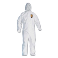 A20 Elastic Back, Cuff And Ankles Hooded Coveralls, 4x-Large