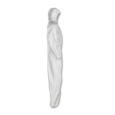 A20 Elastic Back, Cuff And Ankles Hooded Coveralls, 4x-Large