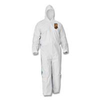 A35 Liquid And Particle Protection Coveralls, Zipper Front,