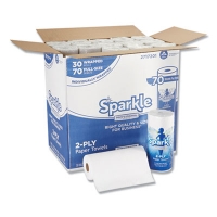 Sparkle ps Premium Perforated Paper Kitchen Towel Roll, 2-Pl