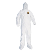 A35 Liquid And Particle Protection Coveralls, Zipper Front,