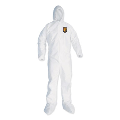 A35 Liquid And Particle Protection Coveralls, Zipper Front,