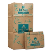 Lawn/Leaf Bags, Self-Standing, Open-Face, 30 gal, 16" x 35",