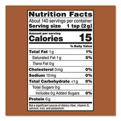 Sugar Free Chocolate Cream Powdered Creamer, 10.2 oz Caniste