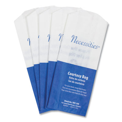 Feminine Hygiene Convenience Disposal Bag, 3" x 1.5" x 7.75"