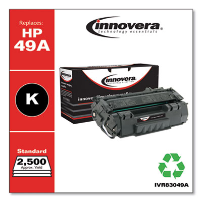 Remanufactured Black Toner, Replacement for 49A (Q5949A), 2,