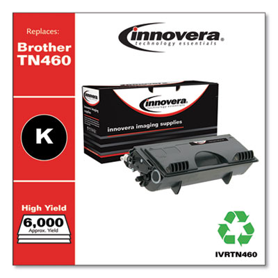 Remanufactured Black High-Yield Toner, Replacement for TN460