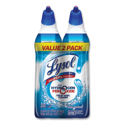 Toilet Bowl Cleaner with Hydrogen Peroxide, Ocean Fresh Scen