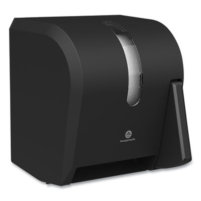 Hygienic Push-Paddle Roll Towel Dispenser, 13 X 10 X 14.4, B