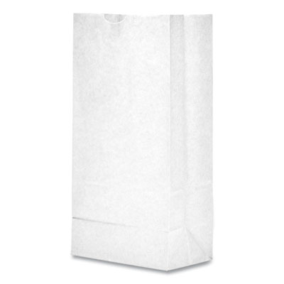 Grocery Paper Bags, 10# Size, 35# Basis Weight, 7" x 4.38" x